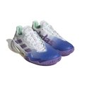 adidas Tennisschuhe Barricade Allcourt (Stabil) weiss/blau/violett Damen
